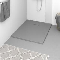 vidaXL Cădiță de duș, gri, 100x80 cm, SMC (148935) - vidaxl