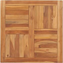 vidaXL Blat de masă, 70 x 70 x 2, 5 cm, lemn masiv de tec (48989)