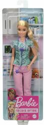 Mattel Barbie Papusa Cariere Asistenta Medicala (MTGTW39) - ookee Papusa Barbie