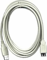 OEM USB-A apa -USB-A anya hosszábbító kábel - Szürke (3m) (7611990157396)