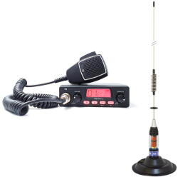 TTi Statie radio Kit Statie radio CB TTi TCB-550 EVO + Antena PNI ML70 cu magnet, 70cm, 26-30MHz, 200W (TTI-PACK56) Statii radio