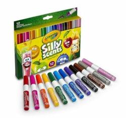 Crayola Silly Scents: Set de carioci parfumate - 12 buc (58 8337)