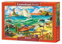Castorland 1000 db-os puzzle - Hétvége a tengerparton (C-104895) (C-104895)