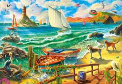 Castorland C-104895 - Hétvége a tengerparton - 1000 db-os puzzle