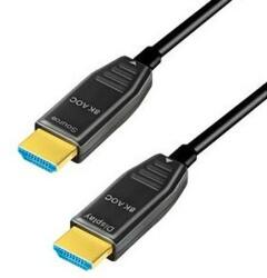 LogiLink HDMI cable, A/M to A/M, 8K/60 Hz, AOC, black, 30 m (CHF0114)
