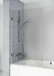 RIHO Scandic NXT X107 kádparaván átlátszó üveg 90X150 cm krómozott zsanérokkal balos kivitel G001131120 (G001131120)