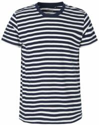 Neutral Férfi póló Fit organikus Fairtrade biopamutból - Fehér / sötétkék | 2XL (NE-O61001-1000211850)