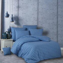 BedTex Lenjerie de pat din bumbac Snorri, albastru, 140 x 200 cm, 70 x 90 cm Lenjerie de pat