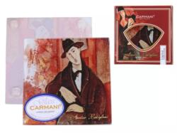 Hanipol Üveg poháralátét - Modigliani: Mario Varvogli