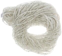  Piatra Lunii Alba Margele Pietre Semipretioase Rotunde Fatetate 2 x 2 mm