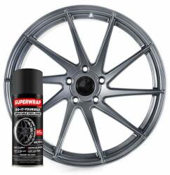 SUPERWRAP GUN METAL Fegyverszürke metál spray 400ml