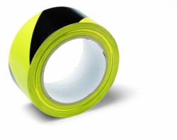 Schuller - Warning Tape 50mmx33m veszélyt jelző ragasztószalag, PVC, sárga/fekete (9002588449807)