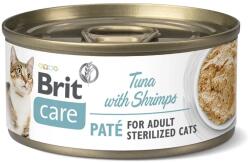 Brit Care Sterilized Paté tuna with shrimps 24x70 g