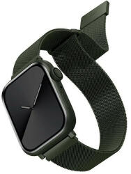 UNIQ Apple Watch 4/5/6/7/SE, okosóra szíj, fém, zöld, 38/40/41mm, UNIQ - gsmlive