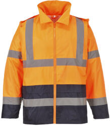 Portwest H443 Hi-Vis Classic Contrast esődzseki narancs/navy színben (H443ONRXXXL)