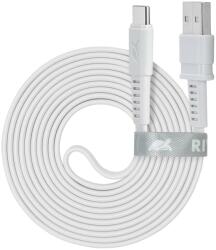 RIVACASE Кабел Rivacase PS6002WT12, от USB A(м) към USB C(м), 1.2m, бял (PS6002WT12)