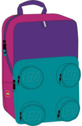 LEGO® Ghiozdan scoala Petersen LEGO Core Line - design Brick 2x2 - roz/violet (LG-20209-2108) - roua