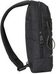 Caterpillar Borseta de umar CATERPILLAR Bizz Tools-Cross body, material 600D poliester, buzunar cu fermoar-negru (CAT-84030-500) - roua