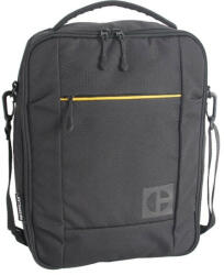 Caterpillar Borseta CATERPILLAR Code - Hex Go, material 420D hexagonal, buzunar cu fermoar - negru (CAT-83769-01)