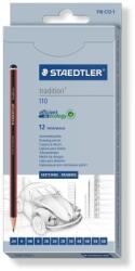 STAEDTLER Creioane grafit Mars Lumograph Tradition 110-C12-1, 2H-6B, 12/set Staedtler STA110-C12-1 (STA110-C12-1)