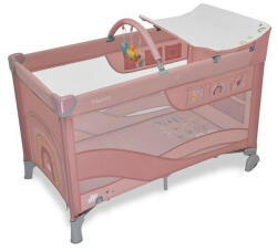 Baby Design Espiro Dream multifunkciós utazóágy - 108 pink smiles