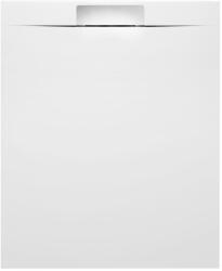POLYSAN Zuhanytálca négyszögletes Polysan Kazuko 110x90 cm öntött márvány fehér 40338 (40338)