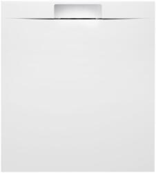 POLYSAN Zuhanytálca négyszögletes Polysan Kazuko 100x90 cm öntött márvány fehér 40336 (40336)