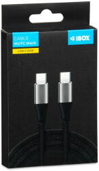 iBOX IKUTC USB-C cable 60W 2m Black (IKUTC2B)