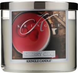 Kringle Candle Lumânare aromată în borcan - Kringle Candle Cherry Chai 411 g