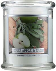 Kringle Candle Lumânare aromată - Kringle Candle Crisp Apple and Sage 411 g