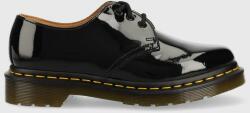 Dr. Martens pantof femei, culoarea negru, cu toc plat 99KK-OBD265_99X