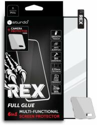 Sturdo Rex védőüveg + kameravédelem Xiaomi 13, Full Glue 6 az 1-ben