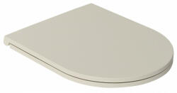 Sapho Isvea Infinity vékony Duroplast Soft Close WC-ülőke, elefántcsont színű 40KF0532I-S (40KF0532I-S)