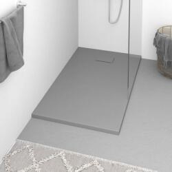 vidaXL Cădiță de duș, gri, 120x70 cm, SMC (148936) - comfy