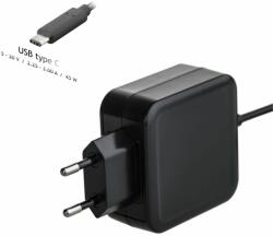  Notebook adapter univerzális AK-ND-60 5 - 20V / 2, 25 - 3A 45W C típusú USB tápellátás