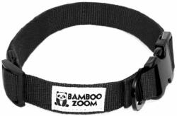 Bamboo Bambusz Zoom nyakörv kutyáknak fekete L