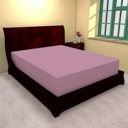 Ralex Husa de pat cu elastic din poliester roz - 100 x 200 cm