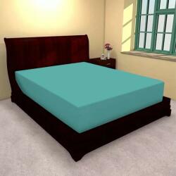 Ralex Husa de pat cu elastic din poliester turcoaz - 180 x 200 cm