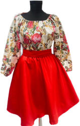 Ie traditionala Rochie cu motive florale eleganta Teo 6