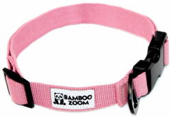 Bamboo Bambusz Zoom nyakörv kutyáknak rózsaszín L