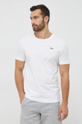 Fila pamut póló 2 db fehér, sima - fehér S