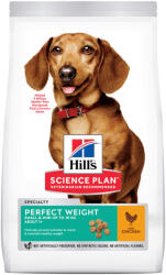 Hill's 6kg Hill's Science Plan Adult 1+ Perfect Weight Small & Mini csirkei száraz kutyatáp