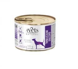 4Vets NATURAL Dieta veterinara Gastro Intestinal Support pentru caini 4VetS, 185 g