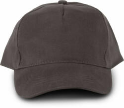 K-UP Uniszex sapka K-UP KP133 Okeotex Certified 5 panel Cap -Egy méret, Shale Grey