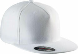 K-UP Uniszex sapka K-UP KP908 Flexfit Cap - 5 panels -S/M, White