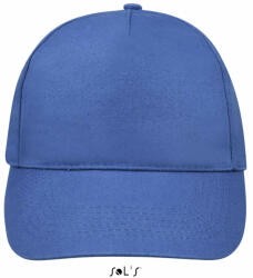 SOL'S Uniszex sapka SOL'S SO88110 Sol'S Sunny - Five panel Cap -Egy méret, Royal Blue