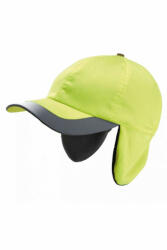Designed To Work Uniszex sapka Designed To Work WKP122 neon Winter Cap - 6 panels -Egy méret, Fluorescent Yellow