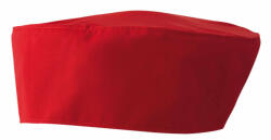 Premier Uniszex sapka Premier PR653 Chef? S Skull Cap -Egy méret, Red