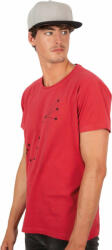 K-UP Uniszex sapka K-UP KP160 Snapback Cap - 6 panels -Egy méret, Red/Red