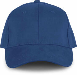 K-UP Uniszex sapka K-UP KP108 Oekotex Certified 6 panel Cap -Egy méret, Royal Blue